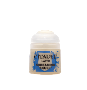 Сборные фигуры из пластика 22-33 Paint Pot: Screaming Skull, краска 12 мл - фото