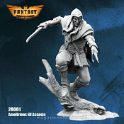 Сборная миниатюра из смолы Ameliriens Elf Assassin В СБОРЕ, First Legion - фото