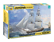 Сборная модель из пластика Бриг «Меркурий» (1/100) Звезда - фото