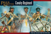 Pike & Shotte Cavalry Regiment 28mm Warlord. Wargames (игровая миниатюра) - фото