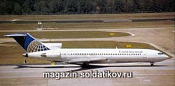 Масштабная модель в сборе и окраске Д Самолет в сборе Continental B727-232 Dragon - фото