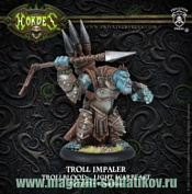 Сборная миниатюра из металла PIP 71073 Trollbloood Troll Impaler PLASTIC BOX - фото