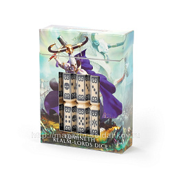 Сборные фигуры из пластика 87-61 Lumineth Realm Lords Dice set (87-61-99220210001) (87-61-99220210001)