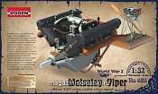Сборная модель из пластика Wolsley W4A Viper 1/32 Roden - фото