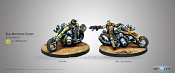 Сборная фигура из металла Kum Mototrized Troops BOX Infinity - фото