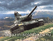 Сборная модель из пластика Танк AMX 30/105 1:72 Хэллер - фото