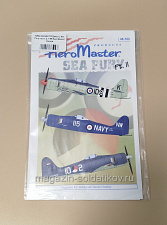 Сборная модель из пластика Декаль 48-703 Sea Fury часть 2, 1/48 AeroMaster Decals - фото