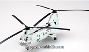 Масштабная модель в сборе и окраске Вертолёт CH-46E Морской Рыцарь , 1:72 Easy Model - фото