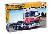 Сборная модель из пластика ИТ Грузовик BERLIET 356ch/RENAULT R360 "le CE (1/24) Italeri - фото