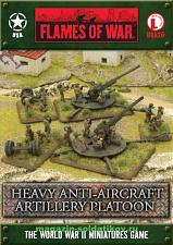 Heavy Anti-Aircraft Artillery Platoon, (15мм) Flames of War - фото
