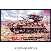 Сборная модель из пластика Sd.Kfz. 4/1 Panzerwerfer 42 Немецкая ракетная установка (ранняя (1/72) Roden - фото