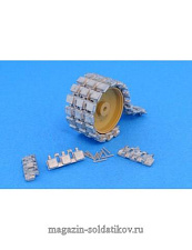 Металлические траки для Centurion 3 rubber pads type, 1/35 MasterClub - фото
