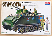 Сборная модель из пластика 1389 БТР M113A1 Вьетнам (1:35) Academy - фото