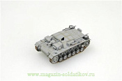 Масштабная модель в сборе и окраске Танк Stug III Ausf C/D, Sonder Verband 2858 Africa 1942 г. 1:72 Easy Model - фото