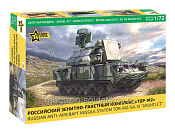 Сборная модель из пластика Российский зенитно-ракетный комплекс «ТОР-М2» 1/72 Звезда - фото