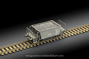 Сборная модель из пластика ИТ Насыпной вагон VCFF Hopper car (1/87) Italeri - фото