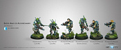 Сборная фигура из металла Shock Army of Acontecimento(PaOceaniSectorial Starte Pack) BOX Infinity - фото