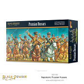 Сборные фигуры из металла Prussian Hussars 28 mm Warlord - фото