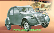 Сборная модель из пластика Автомобиль Ситроен 2CV, 1:43 Моделист - фото