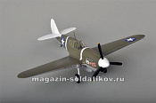 Масштабная модель в сборе и окраске Самолёт P -40M Warhawk 44FS/18FG, (1:48) Easy Model - фото