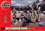Сборная модель из пластика А Наземная команда НАТО (1/72) Airfix - фото