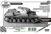Сборная модель из пластика Ракетный танк КВ-1К, 1:72, Zebrano - фото