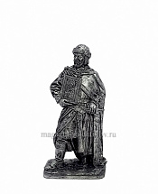 Миниатюра из олова 347. Князь Андрей Боголюбский (1111-1174), 54 мм, EK Castings - фото