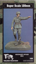 Vermacht officer 120 mm Verlinden - фото