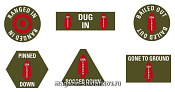 SSF Token Set (15 мм) Flames of war. Аксессуары - фото