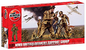 Солдатики из пластика А Группа поддержки Британской пехоты 1/32 Airfix - фото