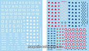 Сборная модель из пластика French EW Decals (15 мм) Flames of war - фото