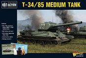 T34/85 Medium Tank 28mm Warlord - фото