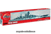 Сборная модель из пластика А Корабль PRINZ EUGEN (1/600) Airfix - фото