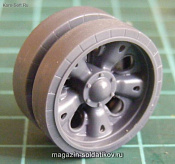 Аксессуары из смолы Т-54 катки типа «морская звезда»., 1:35, Hobby Planet - фото