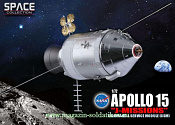 Д Космический аппарат NASA Apollo 15 «J-Mission» command & service module (1/72) Dragon. Космос - фото
