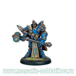 Сборные фигуры из металла PIP 31032 Cygnar Warcaster Markus 'Siege' Brisbane BLI Warmachine (PIP-31032) (PIP-31032)
