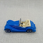 Morgan Plus Four blue 1/64 Matchbox (QGM-104) (QGM-104)