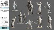 Сборные фигуры из смолы «Остров сокровищ», 1:72, Alex miniatures - фото