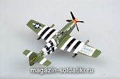Масштабная модель в сборе и окраске Самолет P-51B, Андерсон, май 1944, 1:72 Easy Model - фото
