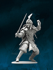 Сборная миниатюра из смолы Elf Prince, First Legion - фото
