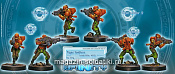 Сборная фигура из металла Солдаты Тигра (combi rifle, HMG) Infinity - фото