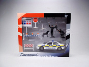 Масштабная модель в сборе и окраске Набор машинок «Catch Criminals», Полиция, 1:60, Cararama - фото