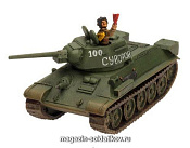 Сборная модель из пластика T-34 obr1942/OT-34 ( 57MM gun) (15 мм) Flames of War - фото