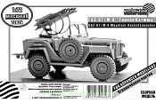 Сборная модель из пластика ГАЗ-67/М-8 Катюша, 1:72, Zebrano - фото