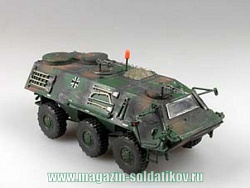 Масштабная модель в сборе и окраске БТР Fuchs A4 PioKp. 320, Panzerstahl (88021) (88021)