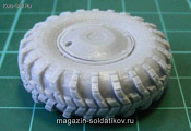 Аксессуары из смолы КИ-80 (БТР-70, 80, БРДМ) Вариант 3, с колпаками 1:35, Hobby Planet - фото