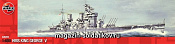 Сборная модель из пластика А Корабль HMS King George V (1/600) Airfix - фото