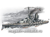 Сборная модель из пластика S.002 Линейный крейсер «Гроссер Курфюрст» (1/350) ICM - фото
