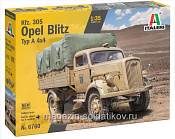 Сборная модель из пластика KFZ. 305 OPEL BLITZ TYP A 4x4 (1/35) Italeri - фото
