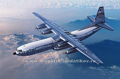 Сборная модель из пластика Rod 335 Самолет Douglas C-133B Cargomaster 1/144 Roden - фото